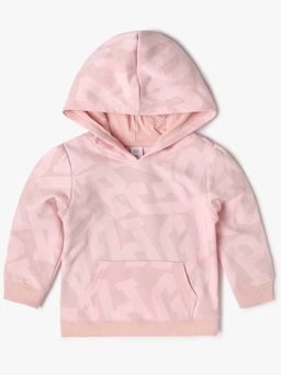 GAP - Girls Letter Print Hooded Sweatshirt