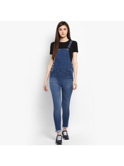 StyleStone - Women Stretchable Blue Dungaree