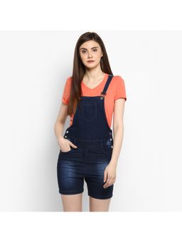 StyleStone - Denim Navy Blue Dungaree