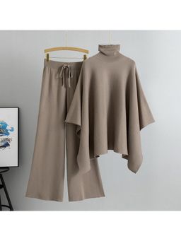 MISS MOSA BY AKANKSHA - Natalia Luxe Winter Beige Co-Ord Set