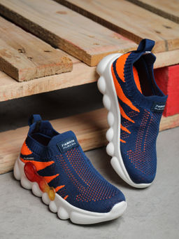 ABROS - Blue and Orange Kids Shoe