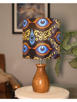Homesake - Dovel Table Lamp Wood Beauty in Eye