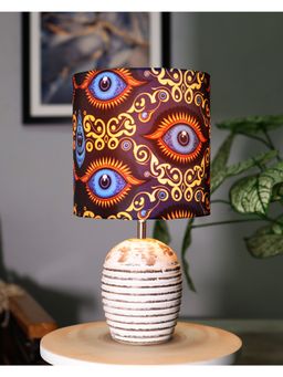 Homesake - Ribbed Table Lamp Wood Beauty in Eye