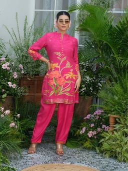 Autumnlane - Palash Blossom Floral Printed Kurta with Pant