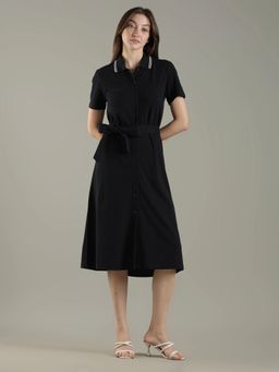 Tommy Hilfiger - Cotton Polo Collar Dress
