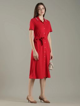 Tommy Hilfiger - Cotton Polo Collar Dress