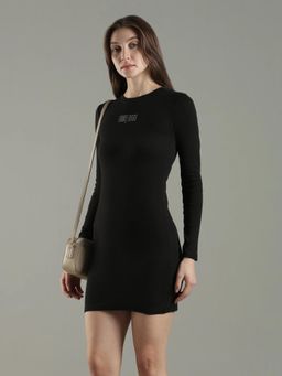 Tommy Hilfiger - Cotton Crew Neck Bodycon Dress