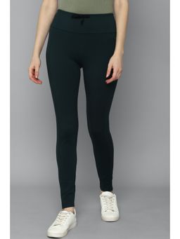 Allen Solly - Solid Olive Leggings