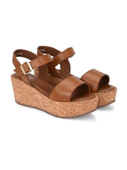 Delize - Women Leather Heel Sandal