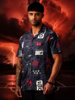 The Souled Store - Official Stranger Things The Other Side Men Holiday Shirt