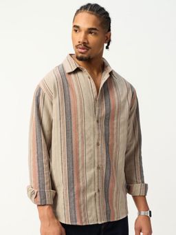 The Souled Store - Textured Shirt Canyon Men Relaxed Shirt
