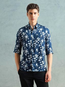 Arrow Newyork - Slim Fit Satin Shirt