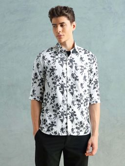 Arrow Newyork - Slim Fit Satin Shirt