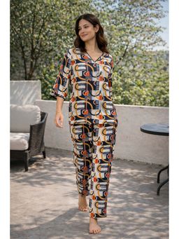 Dear Bed Comfort Clothing - Printed Women Kurti & Pyjama (Set of 2)