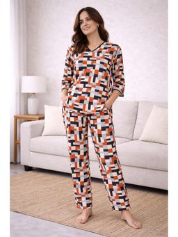 Dear Bed Comfort Clothing - Printed Women Kurti & Pyjama (Set of 2)