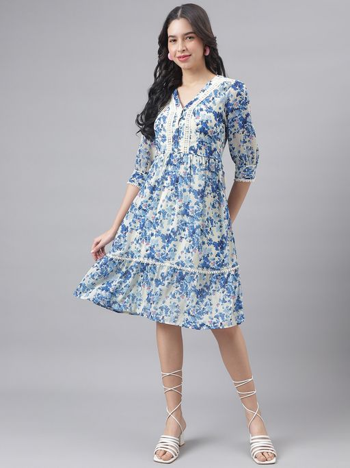 knee length dresses for ladies Summer Mother of The Bride Dresses Short Women's A-Line/Princess Scoop Neck Knee-Length Wedding Guest Gowns with Appliques