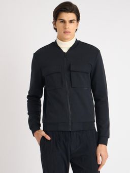 Antony Morato - Men Blue Solid Full Sleeves Jacket