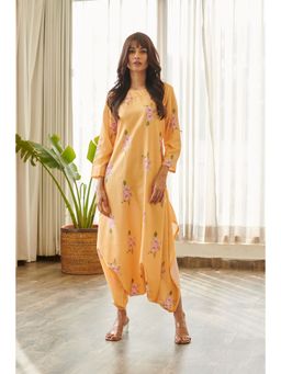 Pasha India - Jasmine Yellow Dhoti Style Jumpsuit