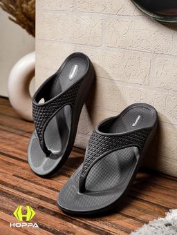 HOPPA - ALICE Womens Dark Grey Flipflops