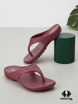 HOPPA - MARRY 2.0 Women Dark Pink Flipflops