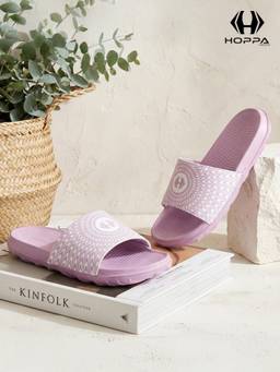 HOPPA - Purple Round Toe Sliders