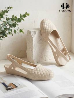 HOPPA - Womens Hi-Fi Light Beige Sandals