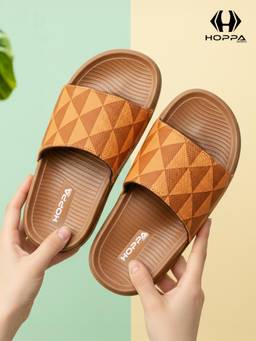 HOPPA - Womens Mia Brown Sliders