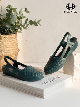 HOPPA - Green Womens Hi-Fi Bottle Green Sandals