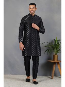 Eleven Brothers - Uns Silk & Foil Mirror Kurta Set (Set of 2)