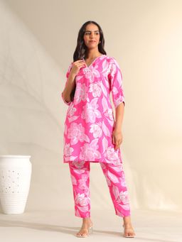 Mamicha - Pink Mishti Bloom Co-Ord Set