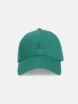 Calvin Klein - Solid Teal Cotton Baseball Cap