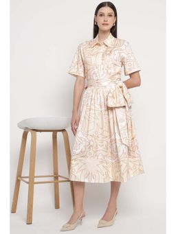 Silvian Heach - Beige Midi Skirt