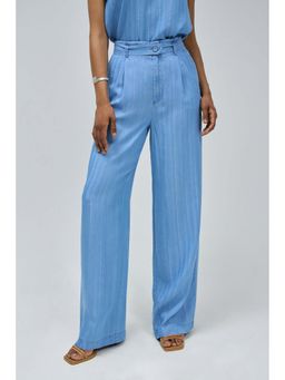 Salsa Jeans - Light Blue Striped Pant