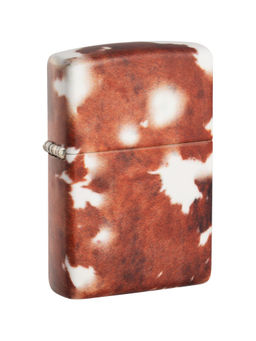 Zippo - Cow Print Design Windproof Pocket Lighter