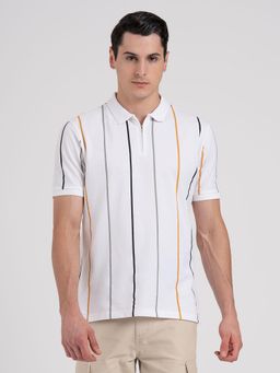 Red Tape - White Premium Comfort Classic Look Polo T-Shirt for Men