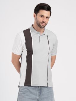 Red Tape - Grey Men's Polo T-shirt for Casual Sporty Style