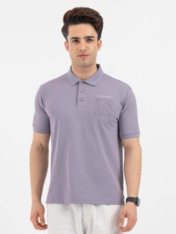 Red Tape - Men'S Deep Purple Polo T-Shirt