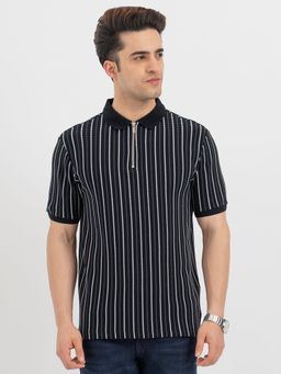 Red Tape - Polo T-Shirt for Men In Black