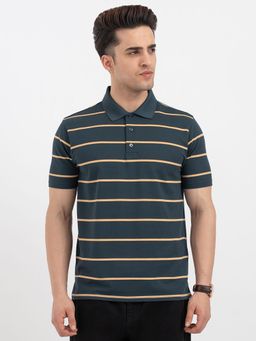 Red Tape - Dark Teal Polo T-Shirt for Men