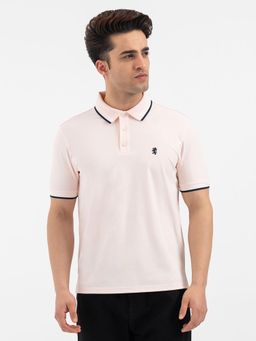 Red Tape - Pastel Pink Polo T-Shirt for Men