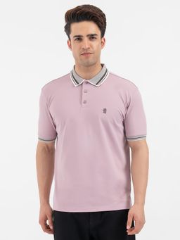 Red Tape - Light Mauve Polo T-Shirt for Men
