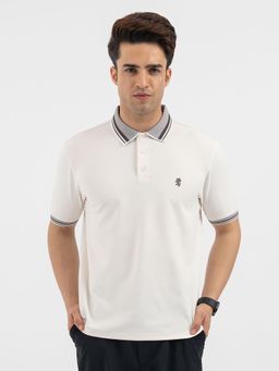 Red Tape - Men'S Off-White Polo T-Shirt