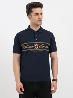 Red Tape - Navy Blue Polo T-Shirt for Men