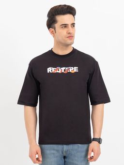 Red Tape - Dark Purple T-Shirt for Men