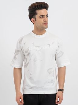 Red Tape - White T-Shirt for Men