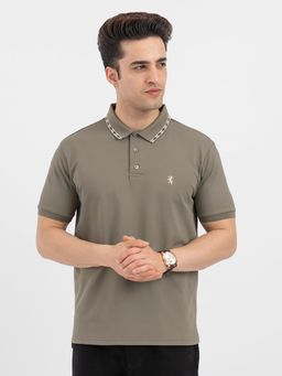 Red Tape - Olive Polo T-Shirt for Men