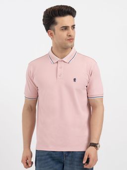 Red Tape - Pastel Peach Polo T-Shirt for Men