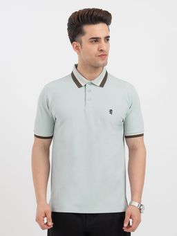 Red Tape - Muted Green Polo T-Shirt for Men