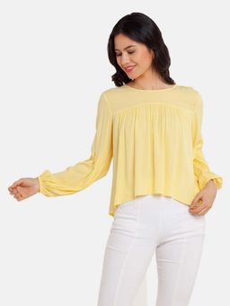 Zink London - Women Yellow Solid Top