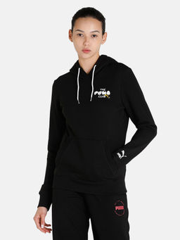 Puma - Club Graphic Casual Hoodie Wn